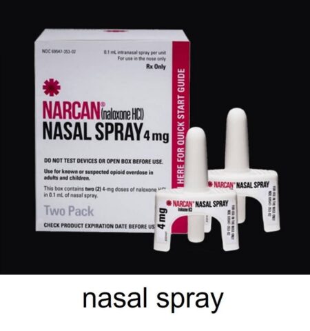 naloxone-spray Narcan/Nalaxone Nasal Spray